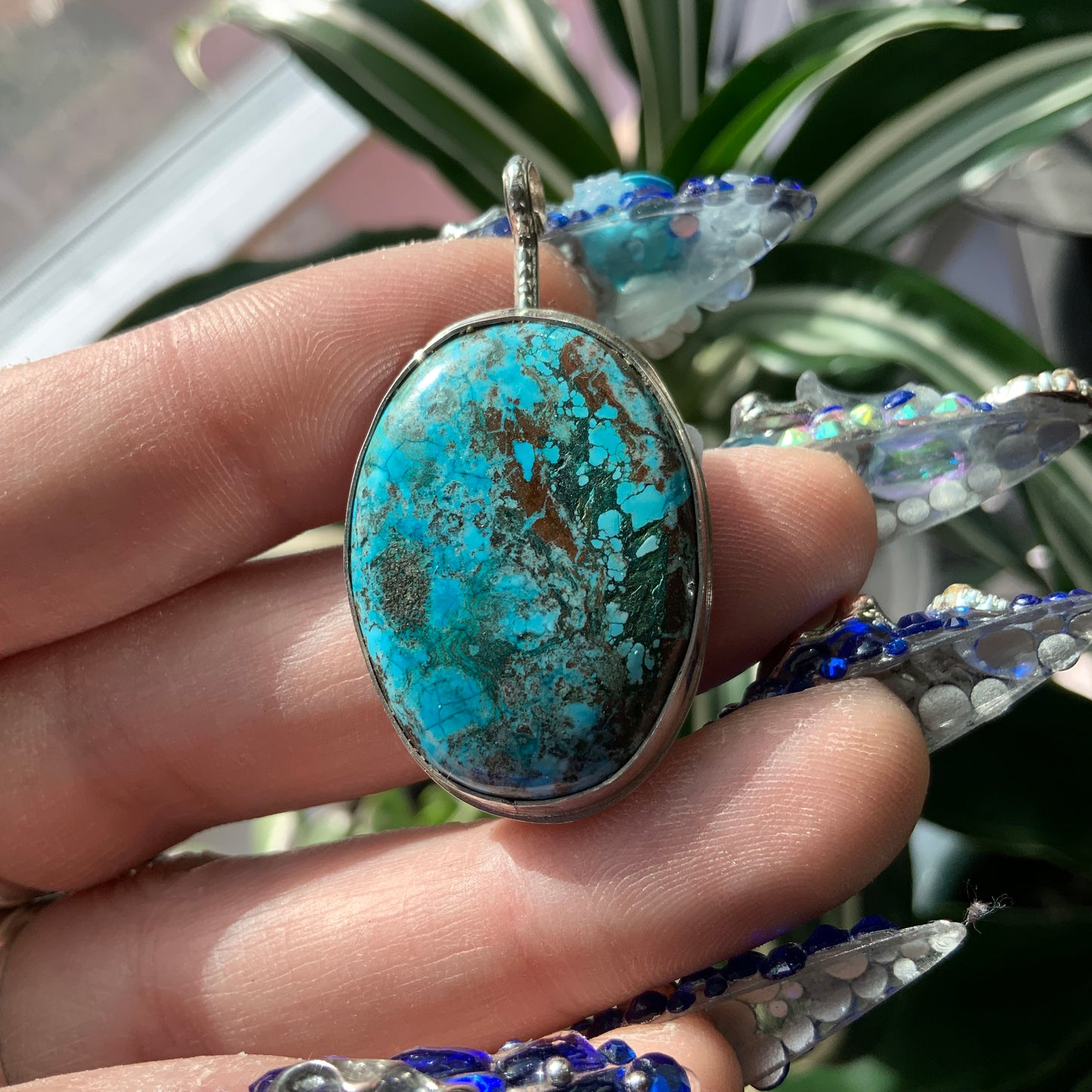 Kingman Turquoise Pendant
