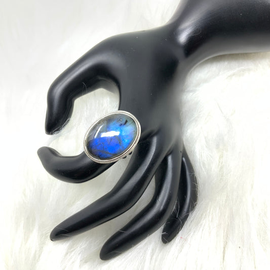 Labradorite Ring, size 10