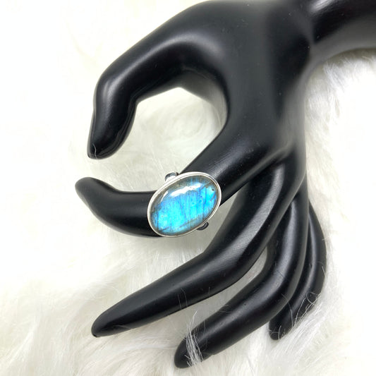 Labradorite Ring, size 6