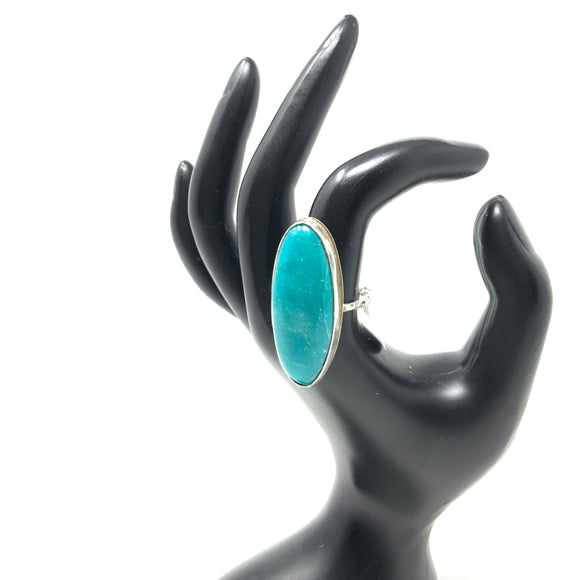 San Xavier Turquoise Ring, size 9