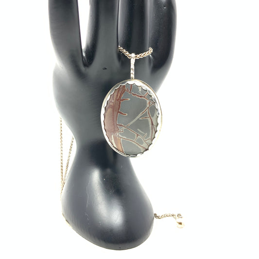 Owyhee Jasper Pendant