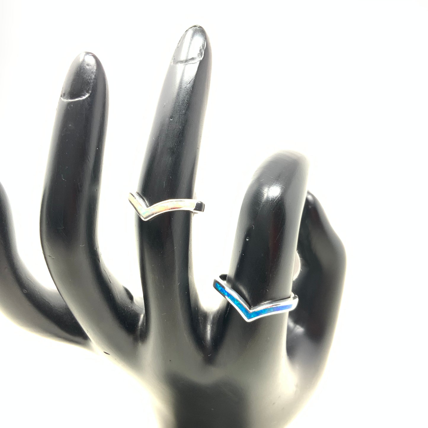 Opal Stacker Ring, sizes 5-10