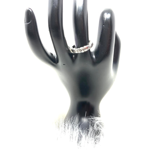 Floral Stacker Ring, sizes 10