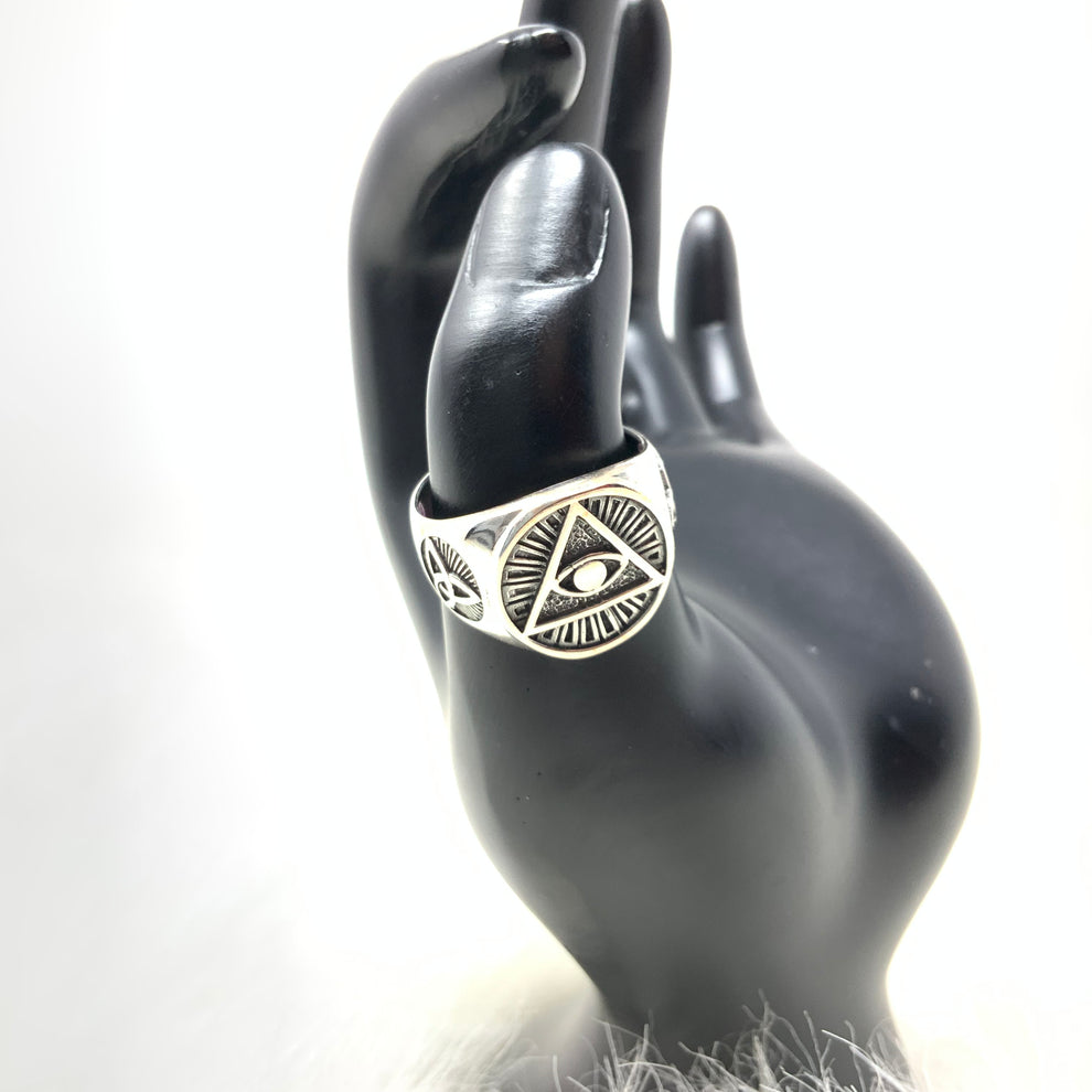 Seeing Eye Rings All Seeing Eye Ring, sizes 10,11,12 & 13 – Adirondack Artworks