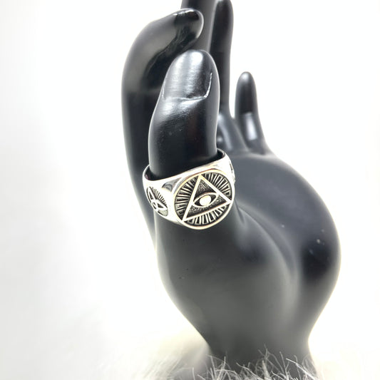 All Seeing Eye Ring, sizes 10,11,12 & 13