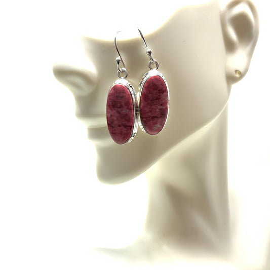 Thulite Earrings