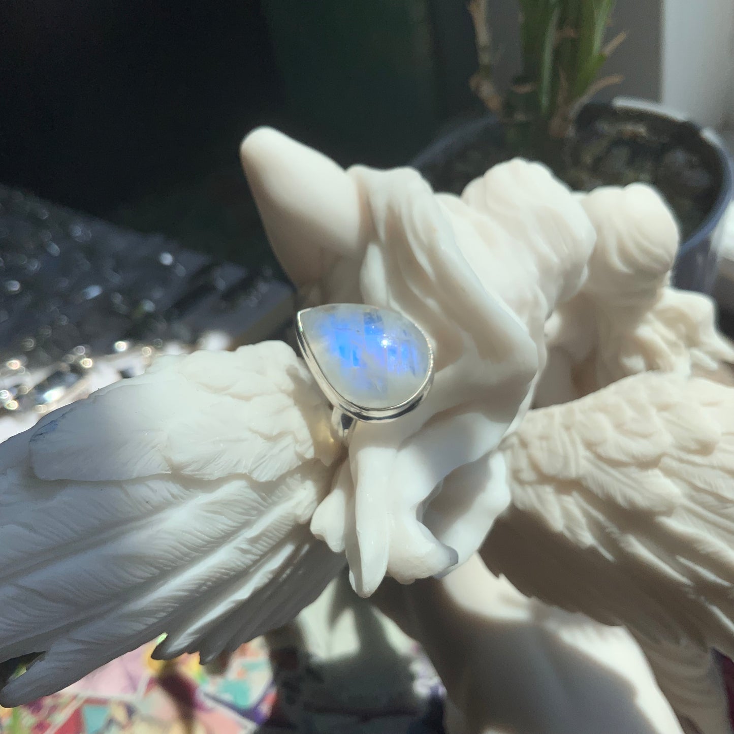 Moonstone Ring, size 7