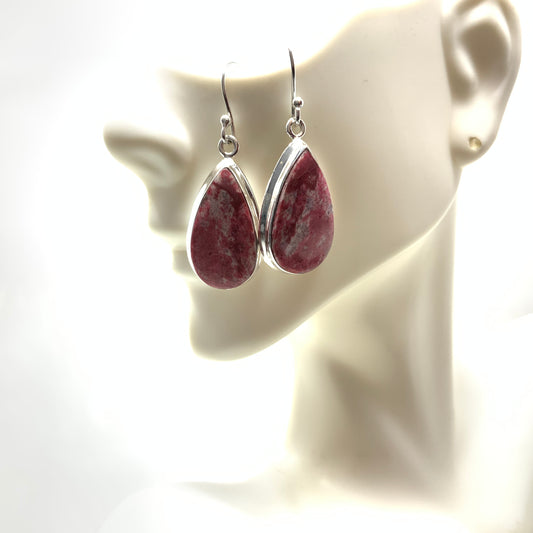 Thulite Earrings