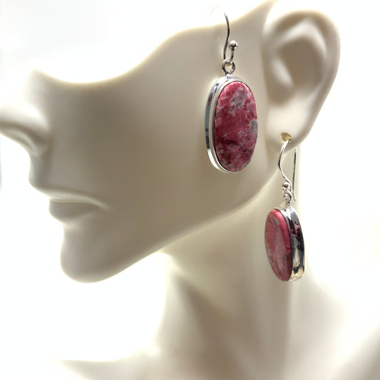 Thulite Earrings