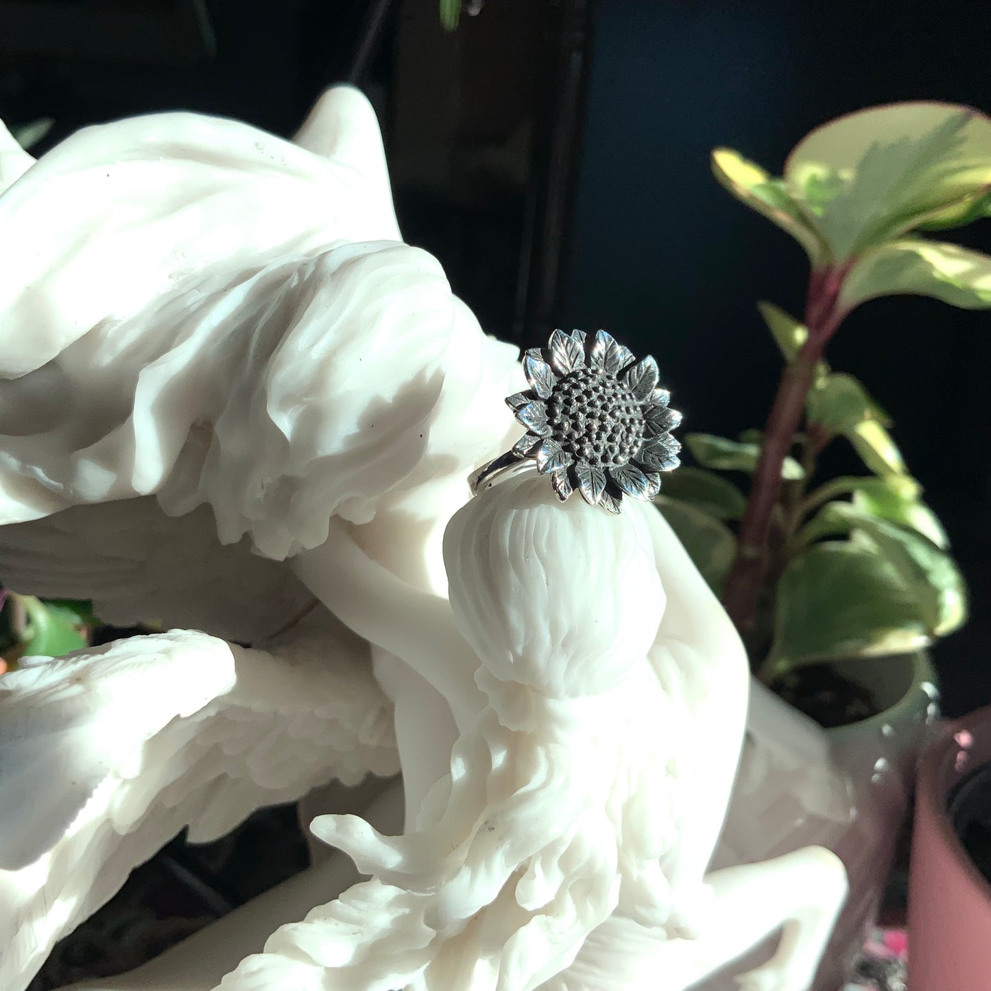 Sunflower Ring, size 7