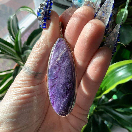 Charoite Pendant
