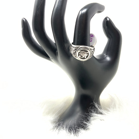 Eye of Horus Ring, sizes 11