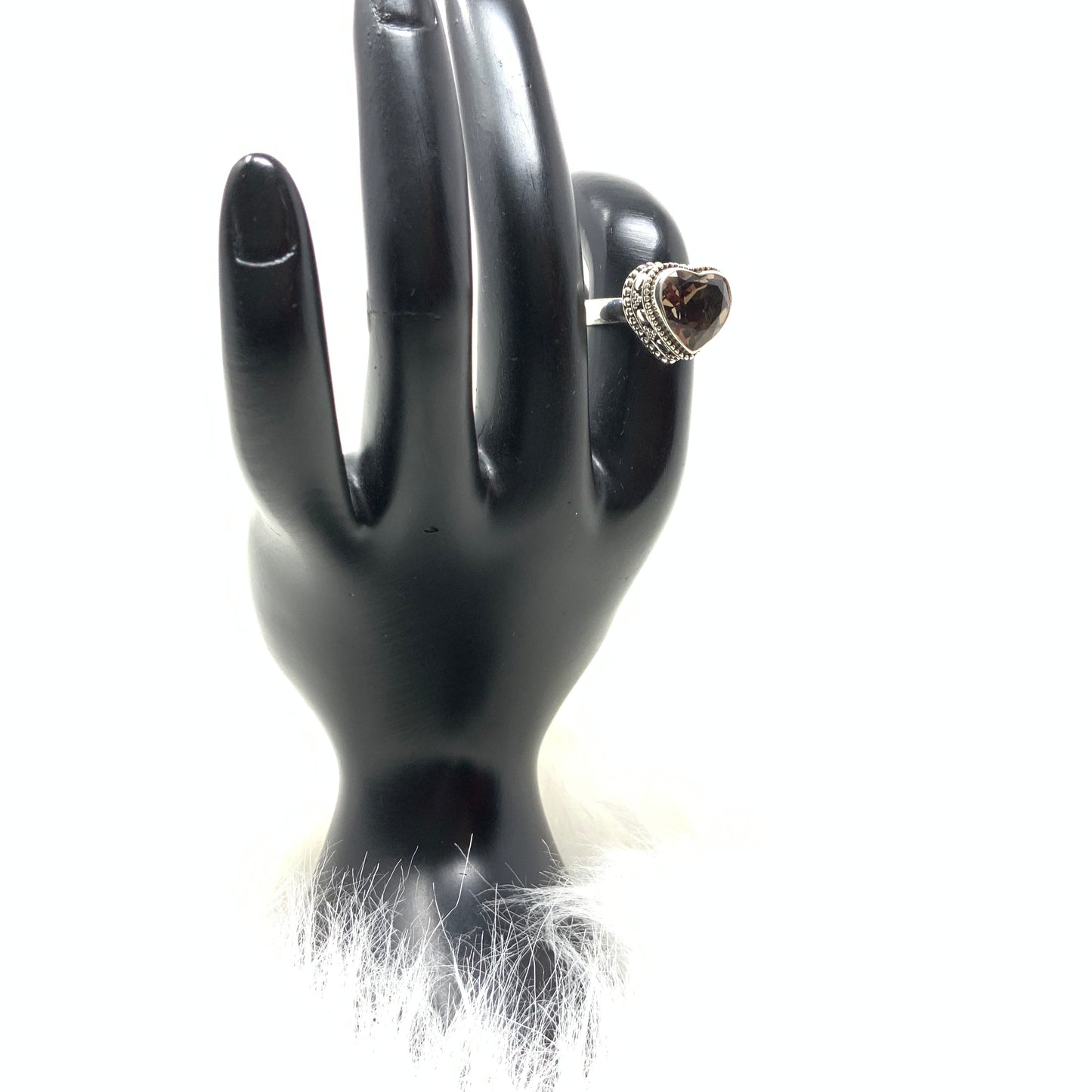 Smoky Quartz Ring, size 6