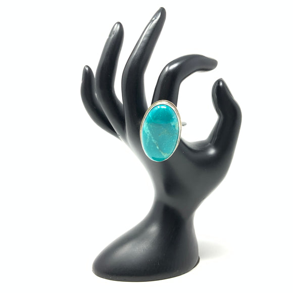 San Xavier Turquoise Ring, size 11