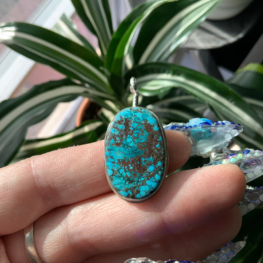 Kingman Turquoise Pendant