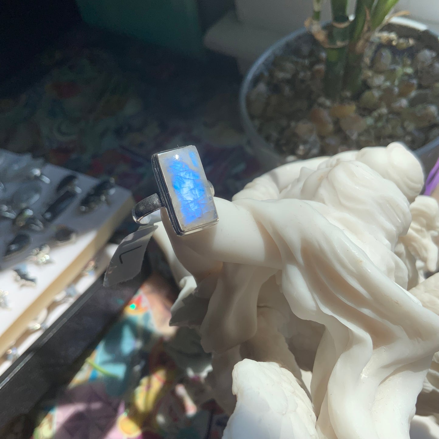 Moonstone Ring, size 7