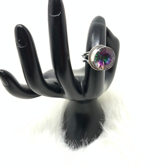 Mystic Topaz Ring, size 7