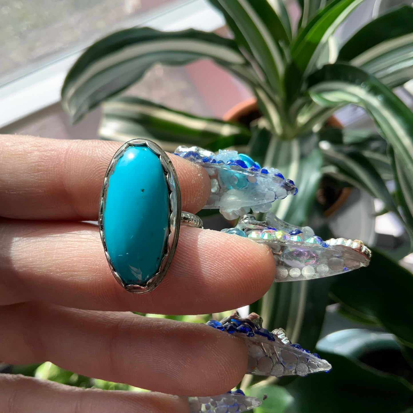 Nevada Turquoise Ring, size 9