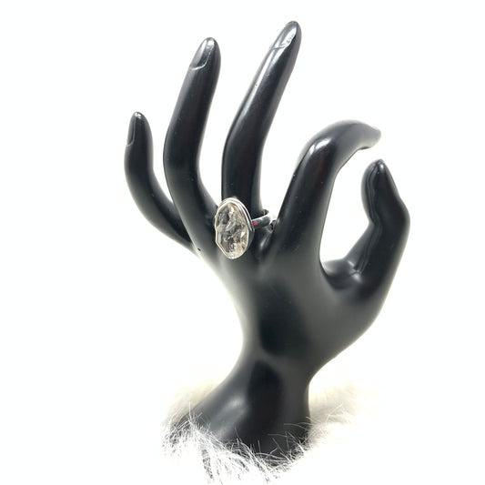 Herkimer Diamond Ring, size 8