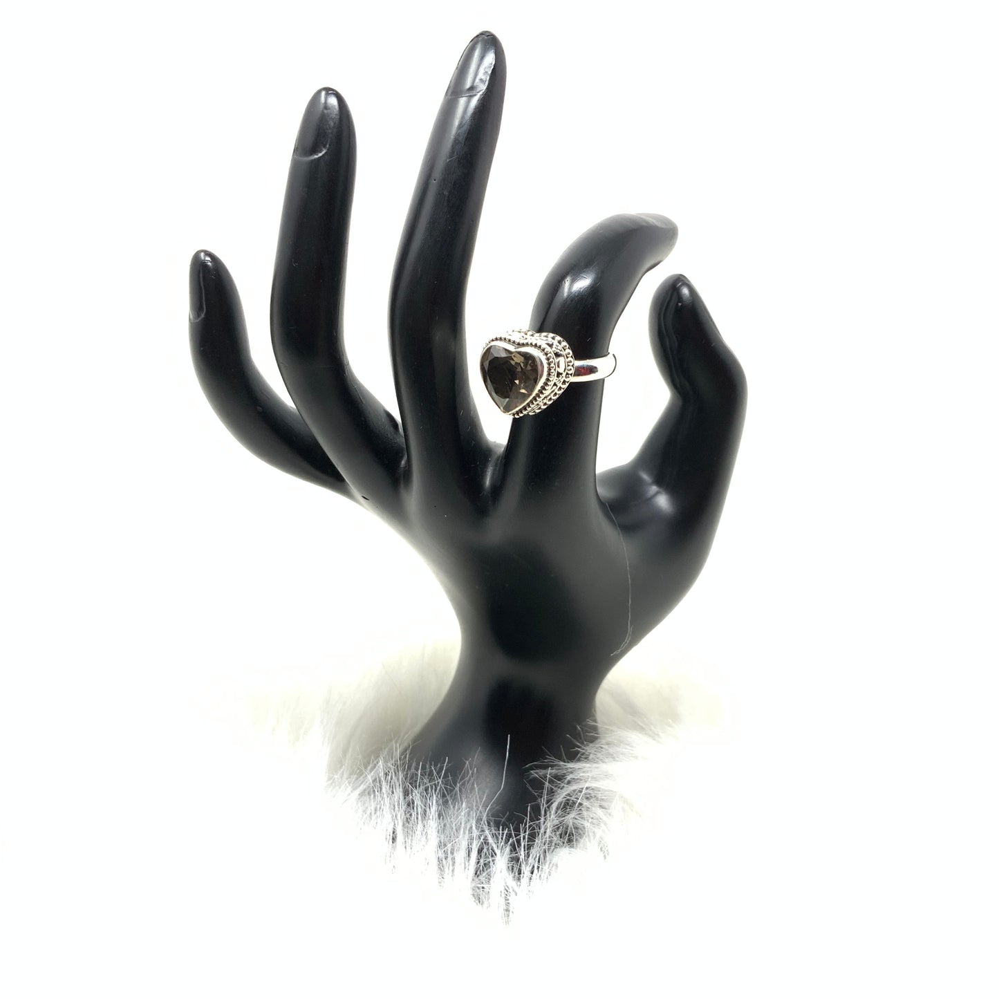 Smoky Quartz Ring, size 6
