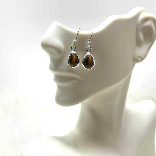 Tigers Eye Earrings
