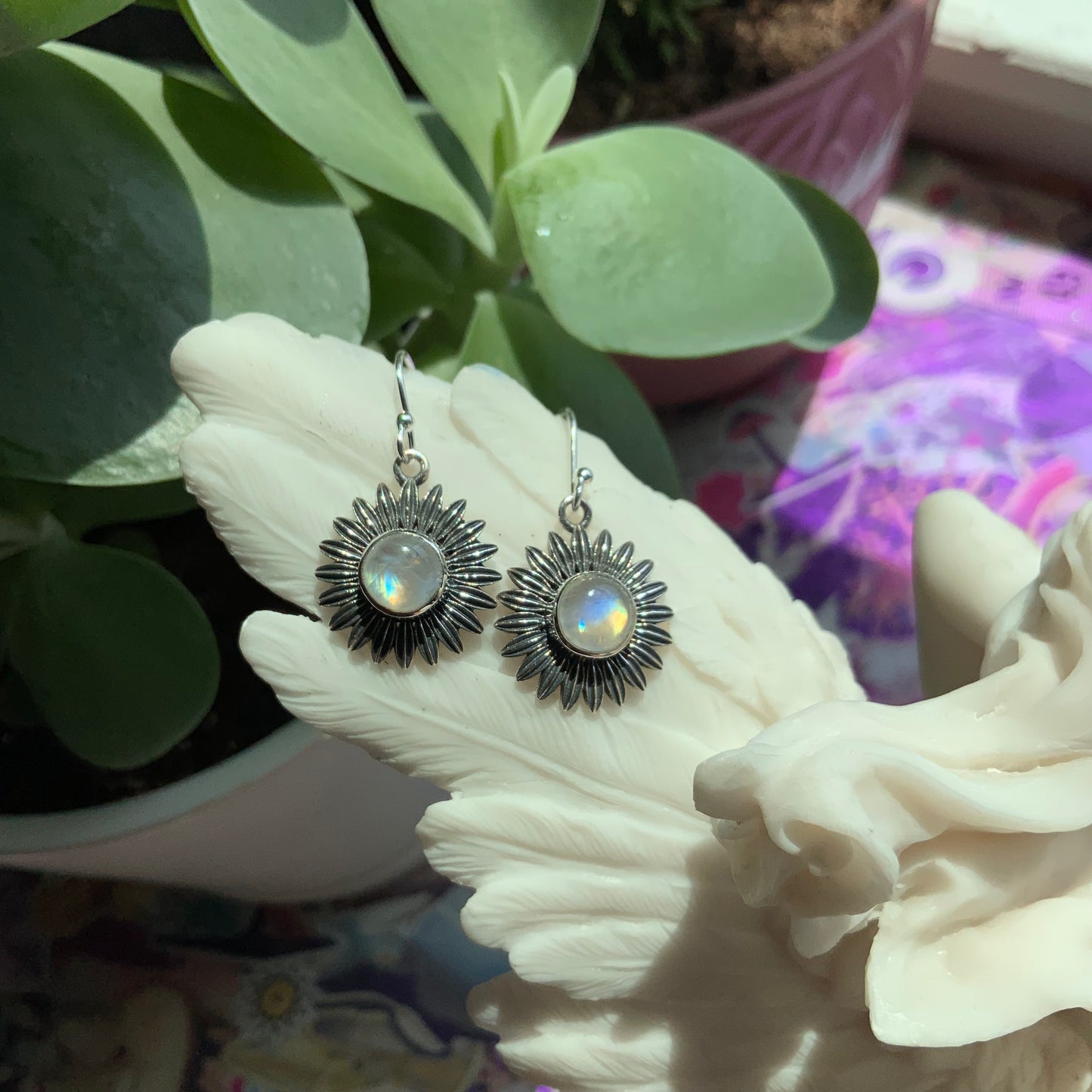 Moonstone Earrings