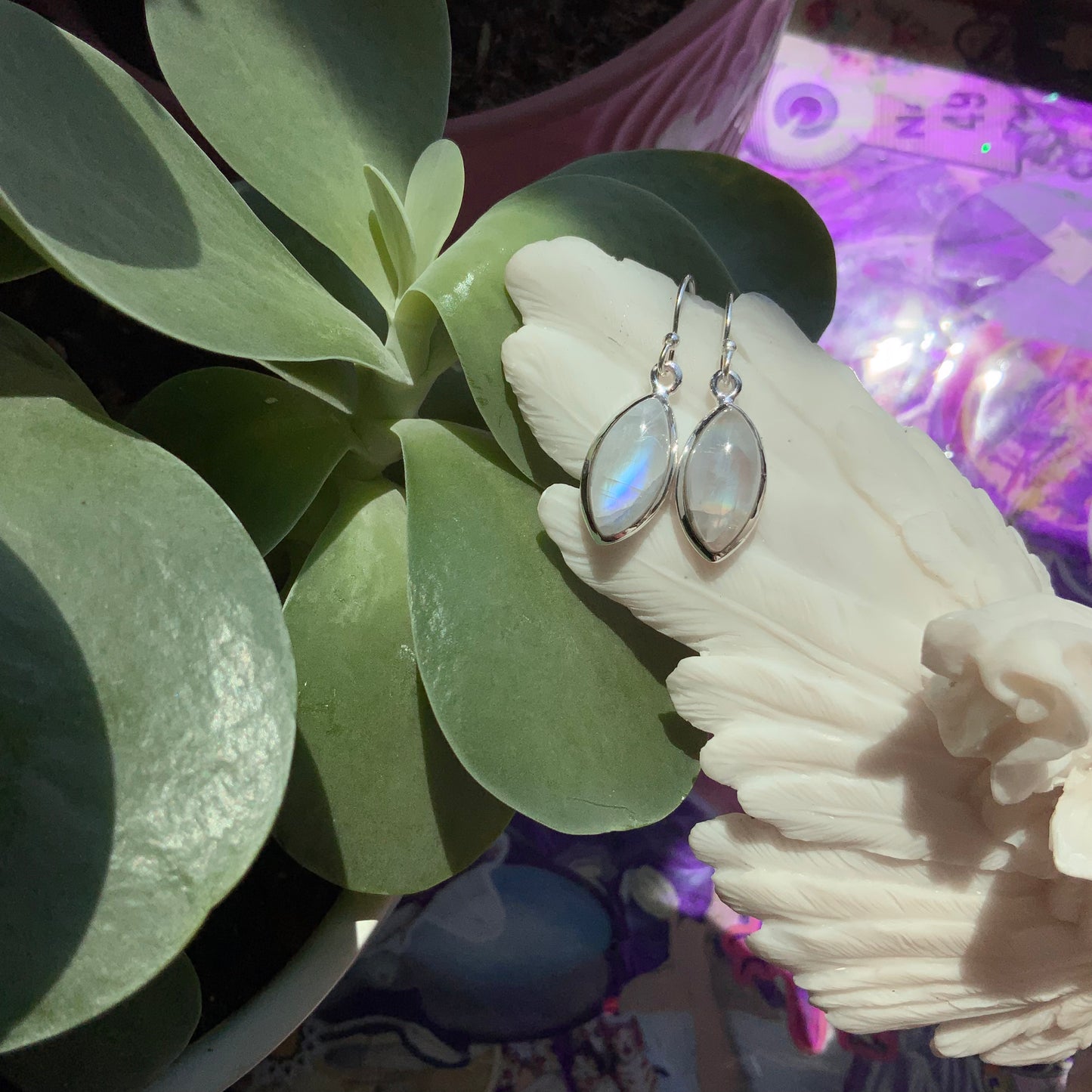 Moonstone Earrings