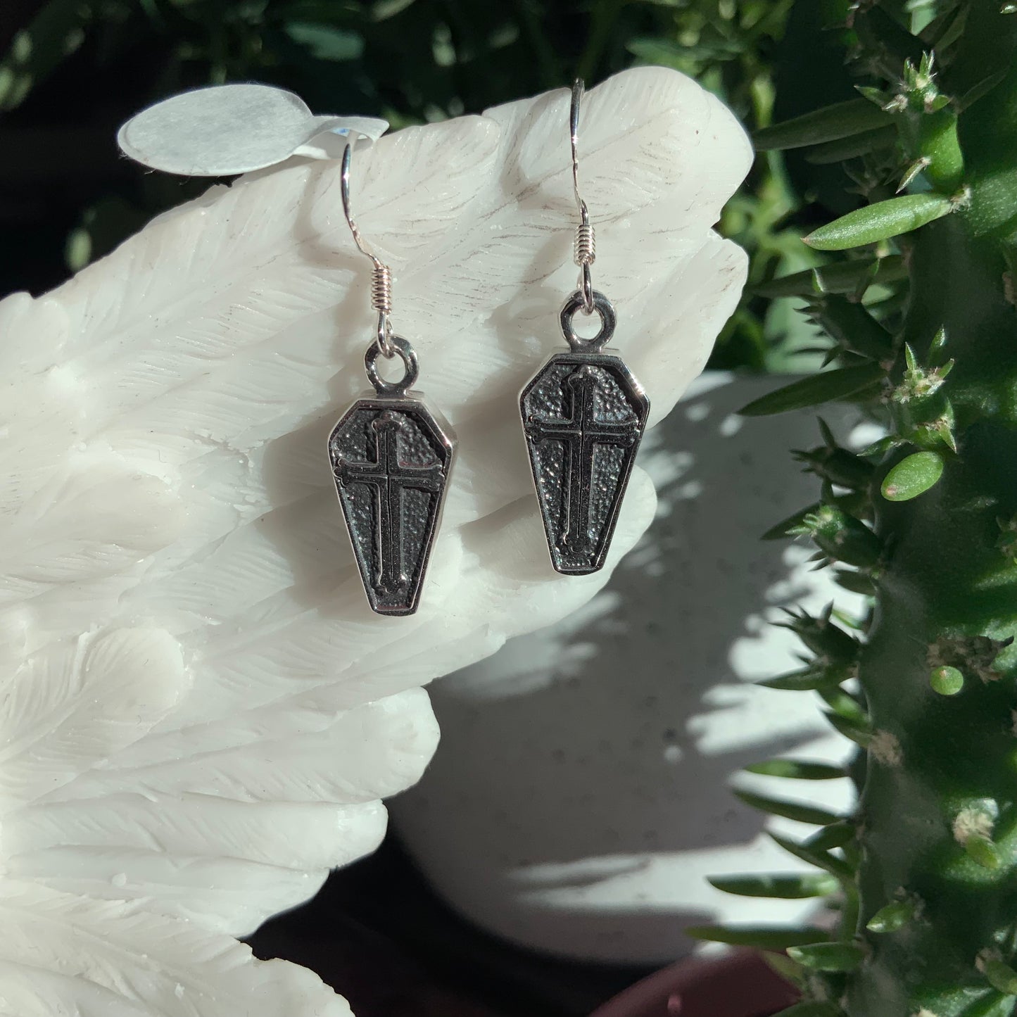 Coffin Earrings