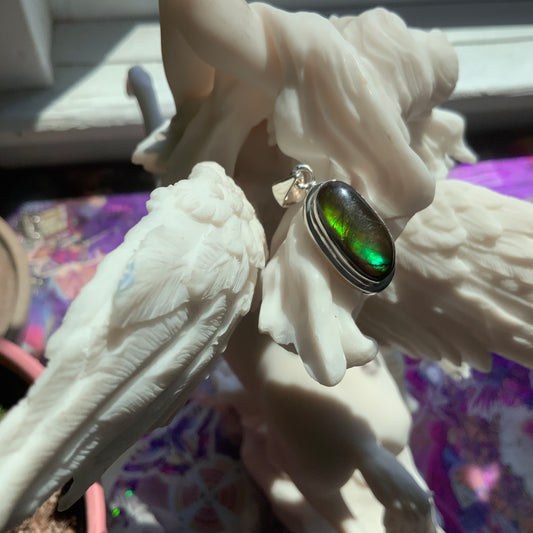 Ammolite Pendant