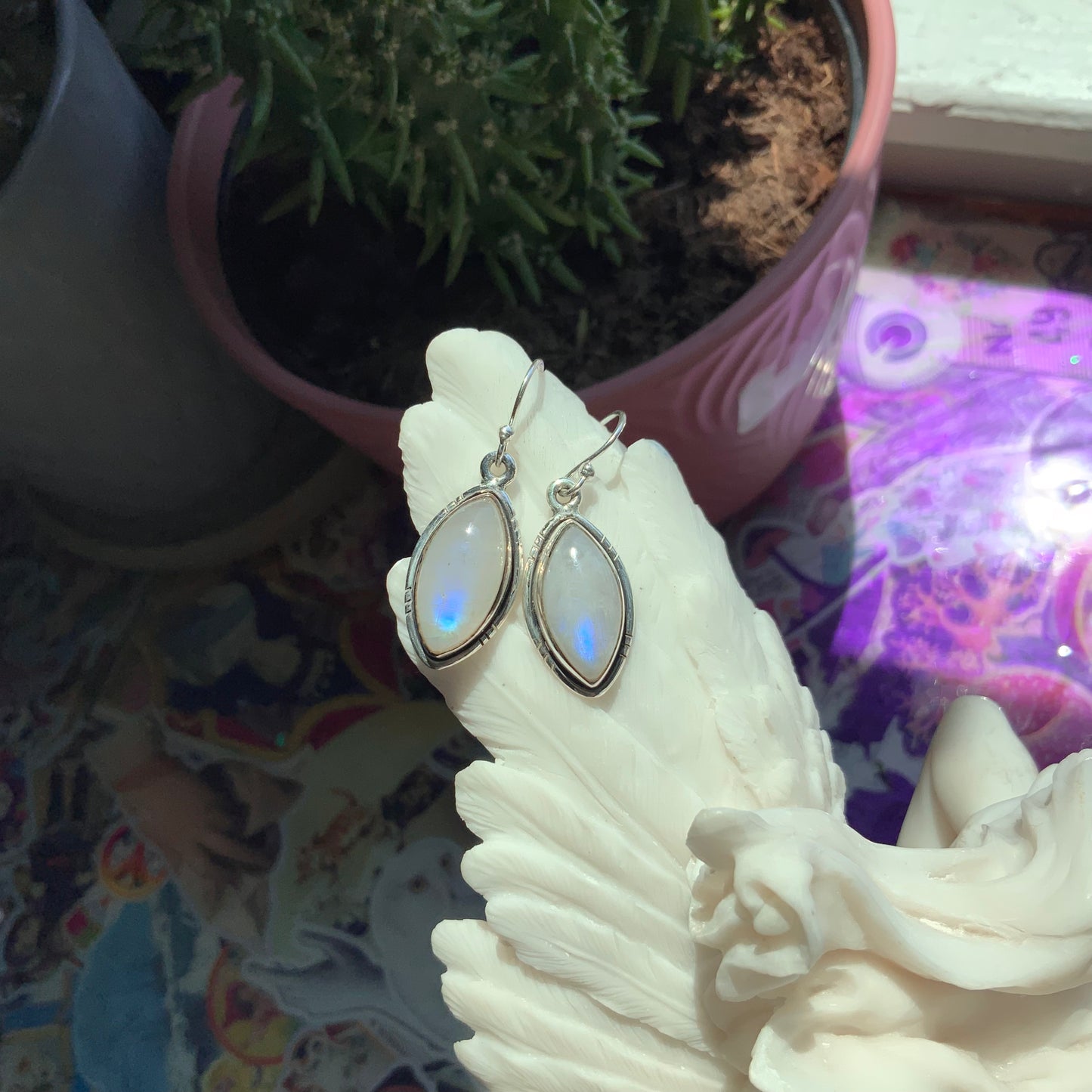 Moonstone Earrings