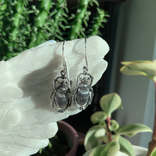 Beetle Earrings
