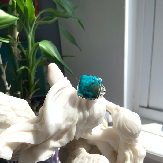 Blue Mojave Turquoise Ring, size 9