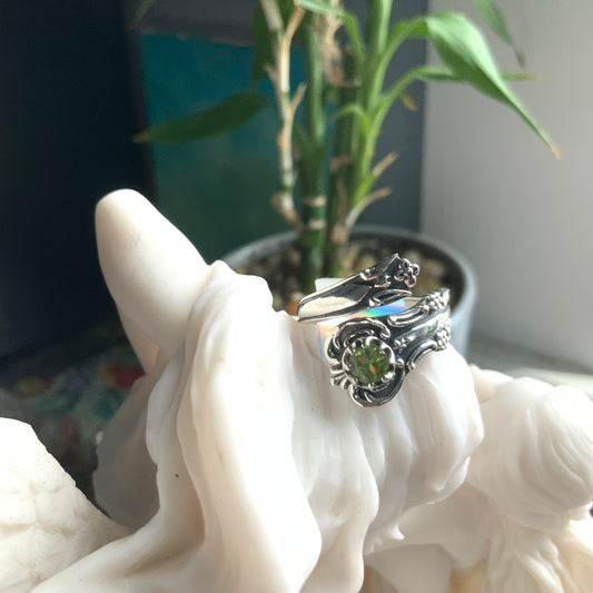 Peridot Ring, size 8