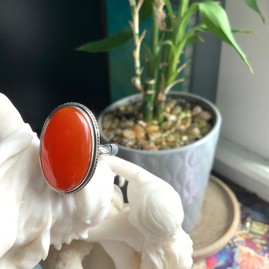 Carnelian Ring, size 11