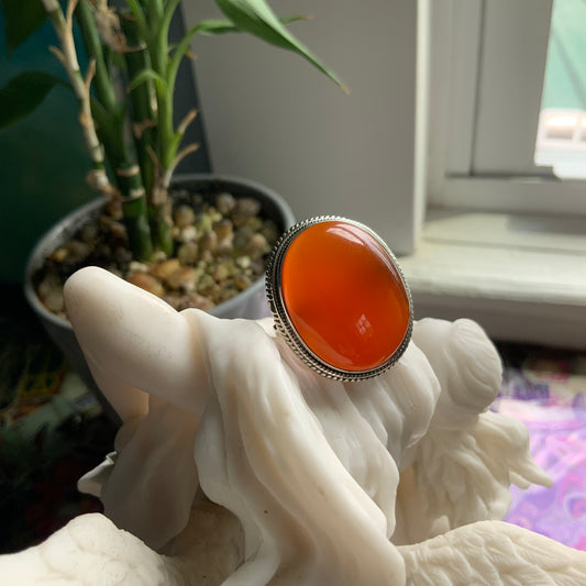 Carnelian Ring, size 7
