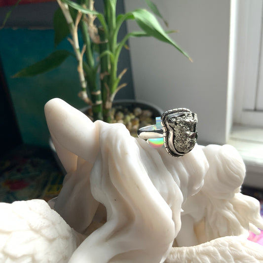 Pyrite Ring, size 9