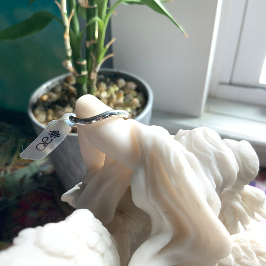 Wave Stacker Ring, size 9