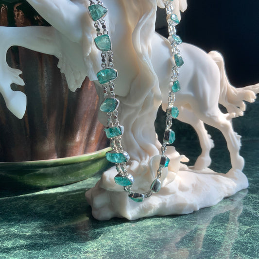 Natural Aquamarine Collar