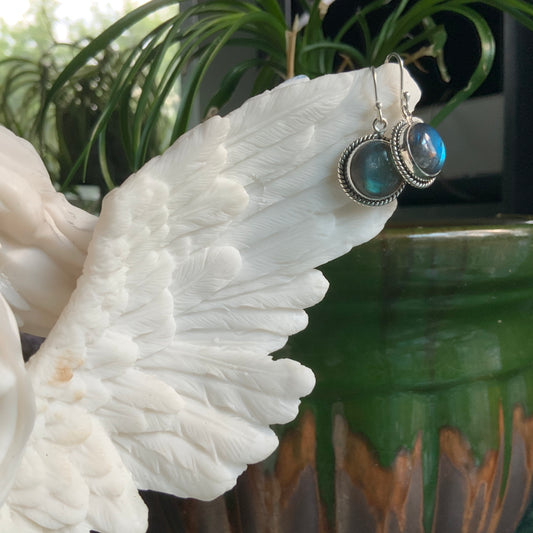 Labradorite Earrings