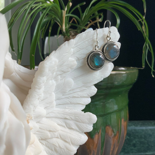 Labradorite Earrings