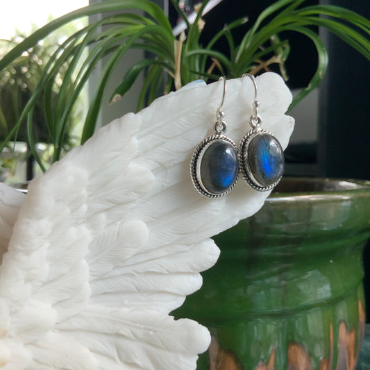 Labradorite Earrings