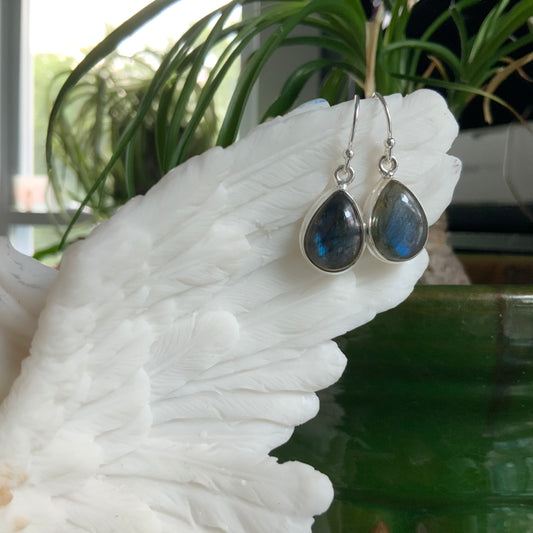 Labradorite Earrings