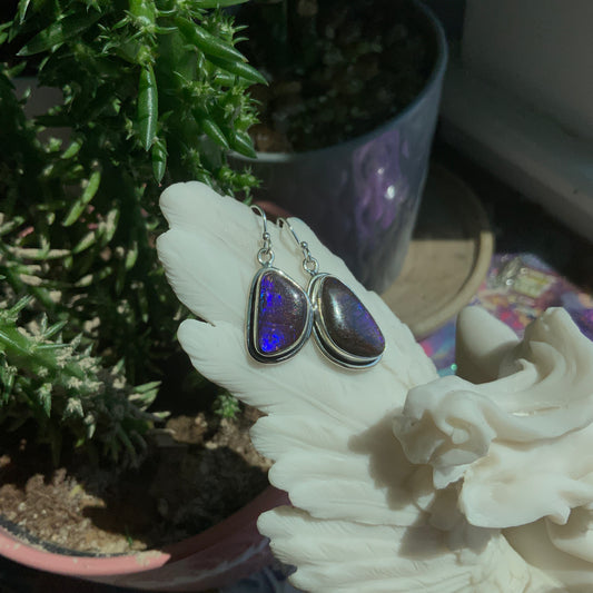 Ammolite Earrings