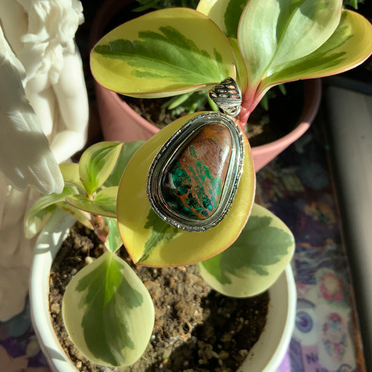 Chrysocolla Pendant