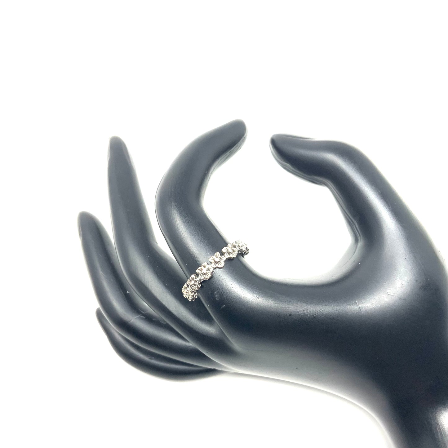 Floral Stacker Ring, sizes 5-10