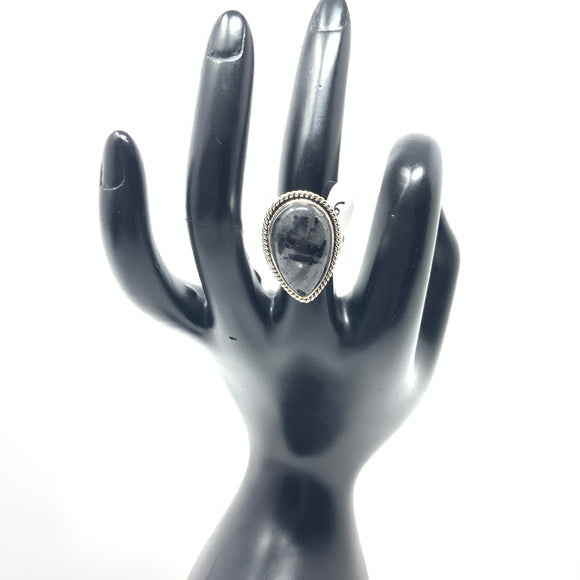 Rutile Quartz Ring, size 6