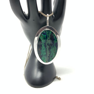 Azurite Malachite Pendant