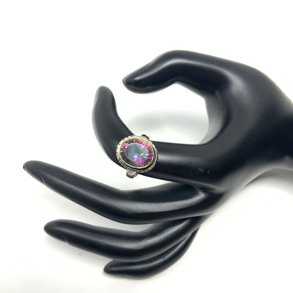 Mystic Topaz Ring, size 5