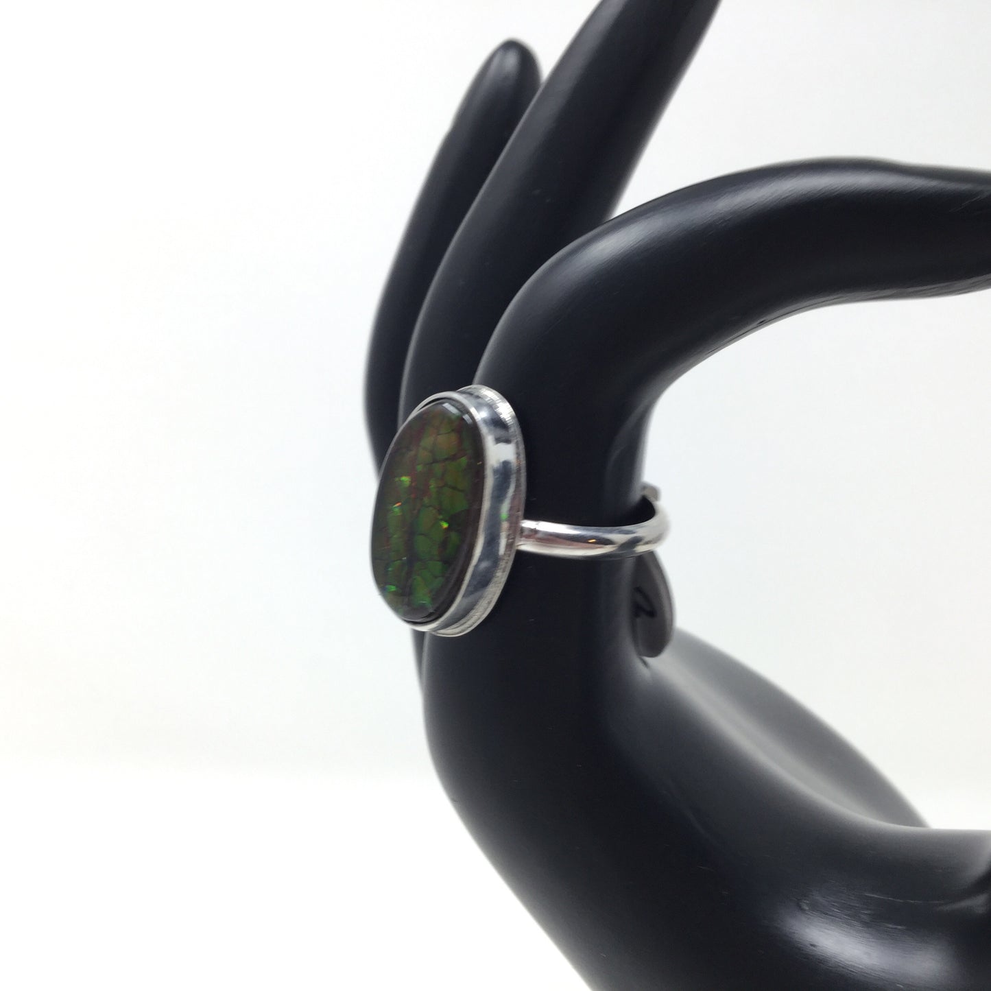 Ammolite Ring, size 9