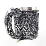 Stainless Steel and Resin Cast Mug